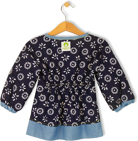 48/05 JANIN (Baumwolle) Farbe: dunkelblau-weiss
